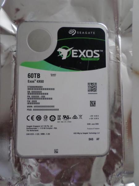 Artificial Intelligence 60TB Hard Drive Seagate Exos 4X60 RARE