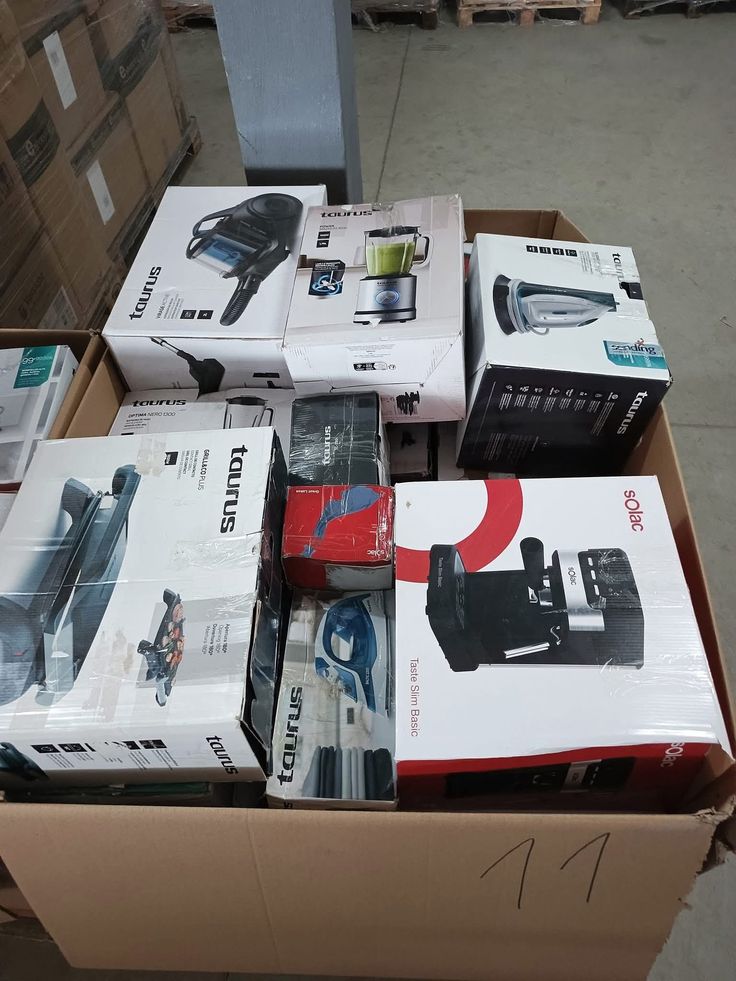 Assorted Consumer Electronics And Small Appliances Package