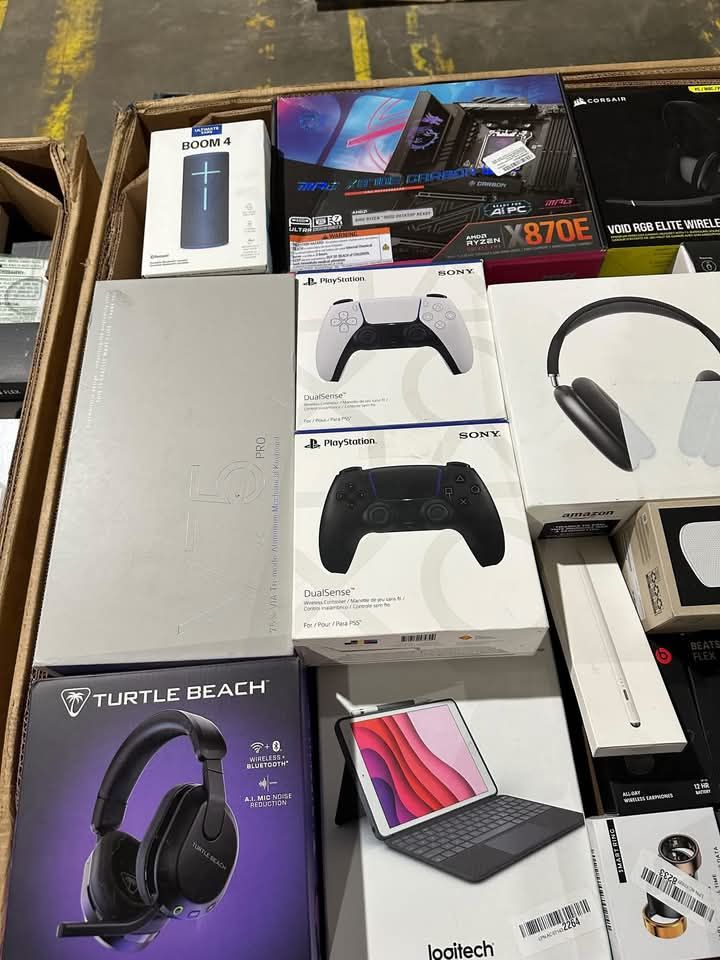 Assorted Gaming And Electronics Accessories Lot