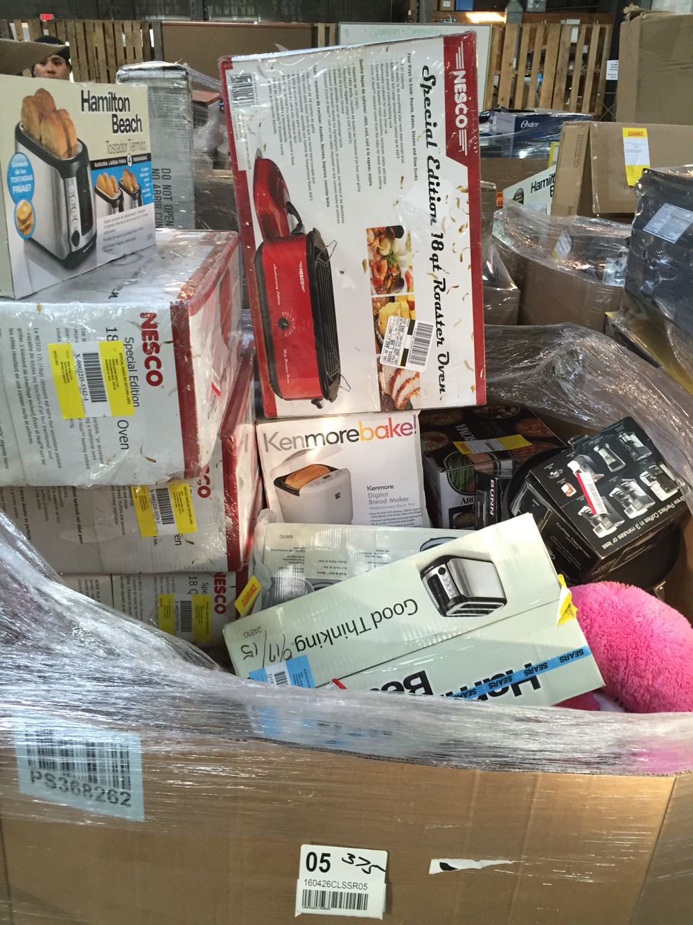 Assorted Kitchen And Electrical Appliance Pallet Lot