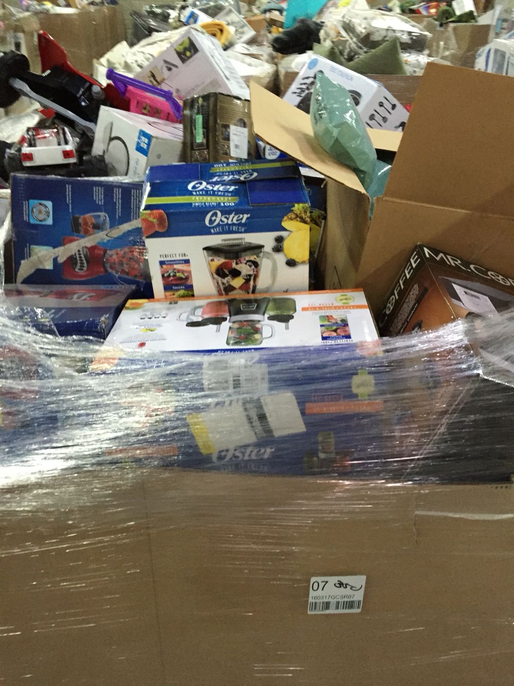 Assorted Kitchen And Electrical Appliance Pallet Lot