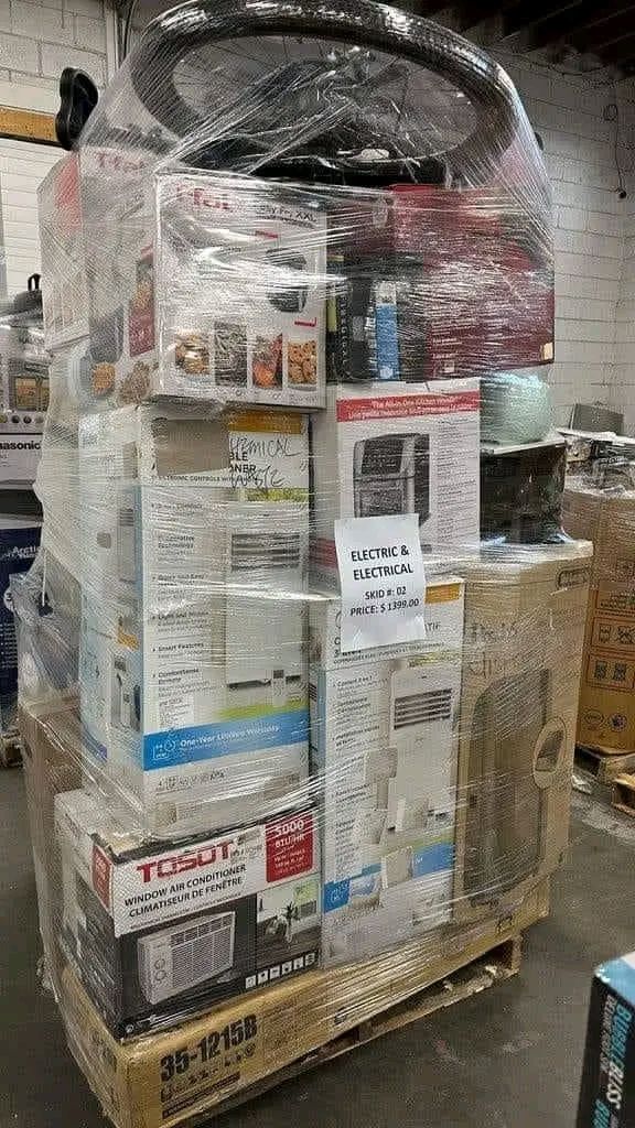Assorted Kitchen And Electrical Appliance Pallet Lot