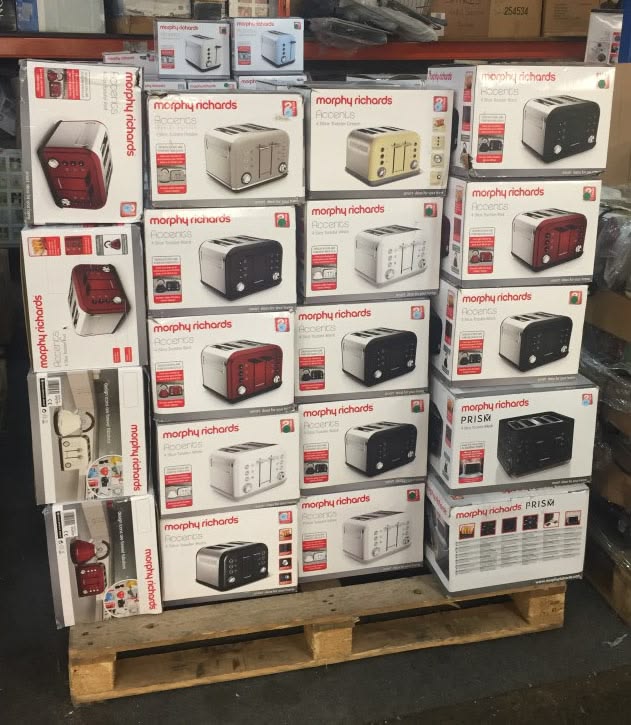 Assorted Toasters And Kitchen Appliances Pallet Lot