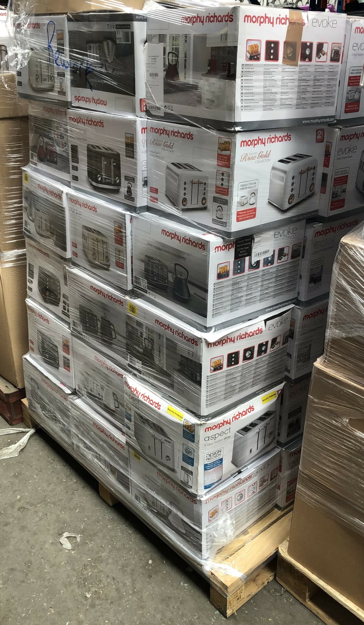 Assorted Toasters And Kitchen Appliances Pallet Lot