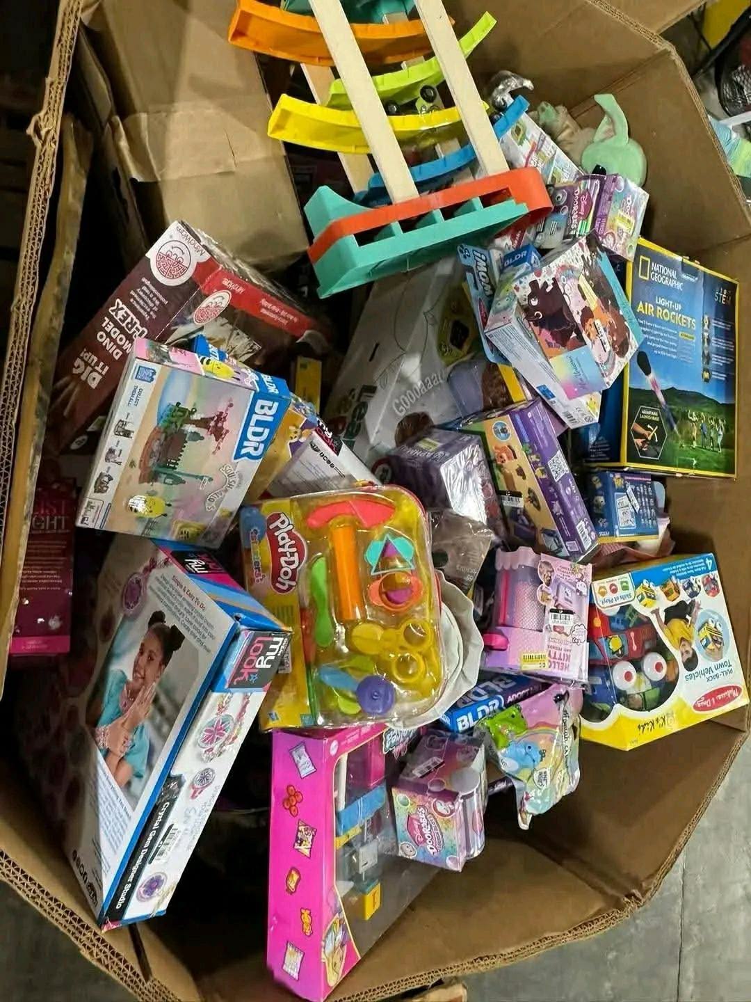 Assorted Toys And Games Pallet Lot