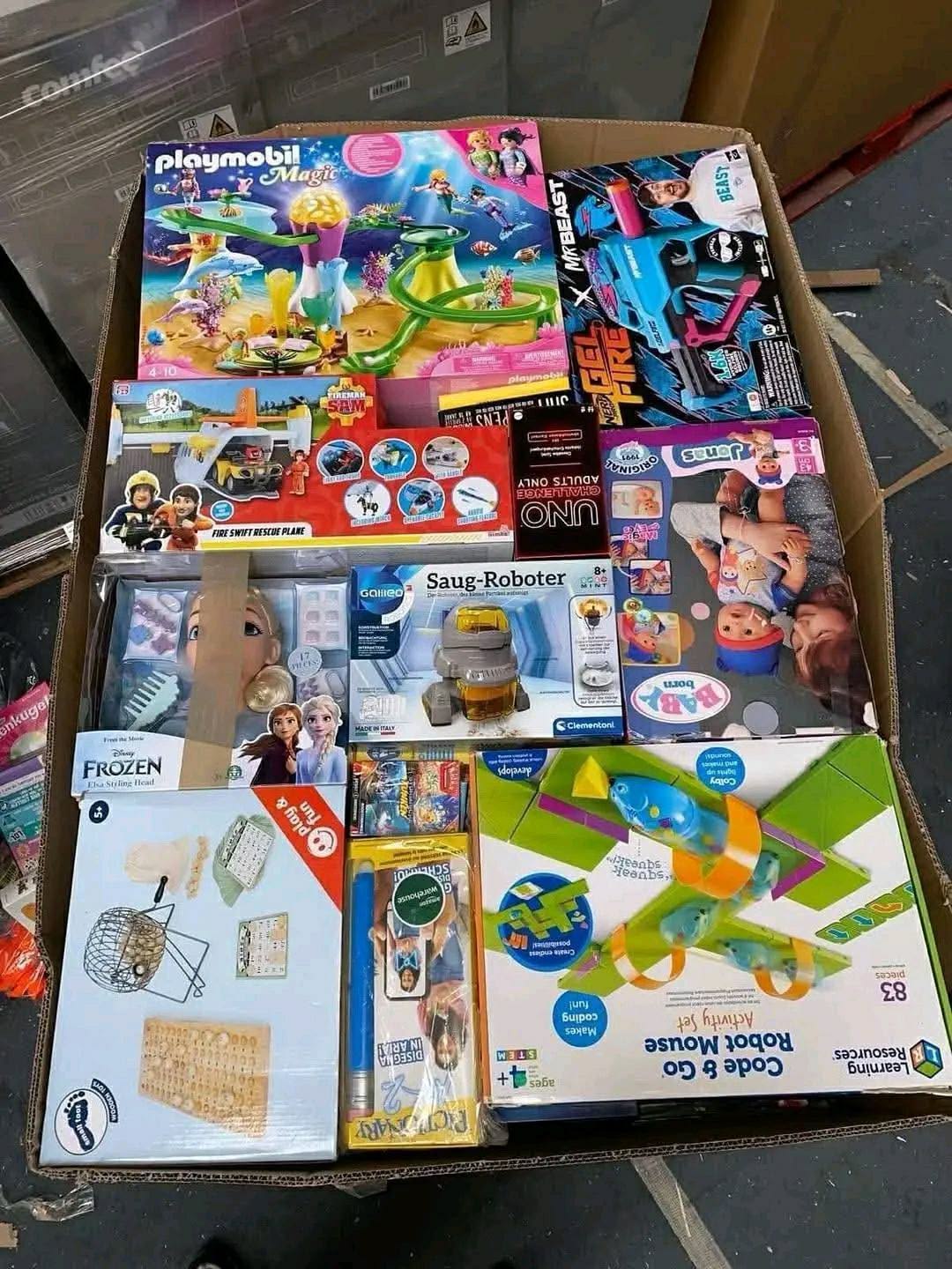 Assorted Toys And Games Pallet Lot