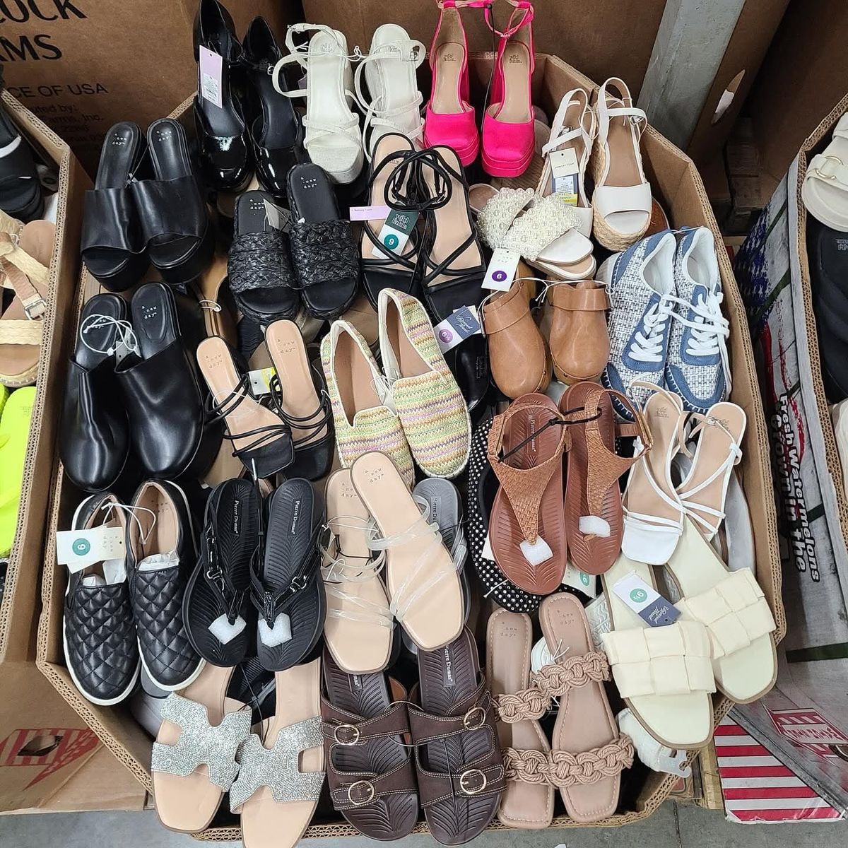 Assorted Womens Shoes Lot