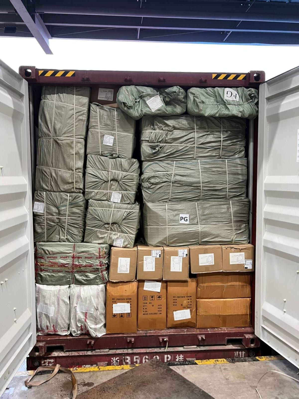Mixed General Merchandise Container Load