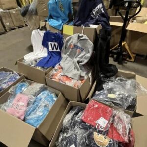 Bulk Lot of 500 MLB Assorted Licensed Youth And Adult