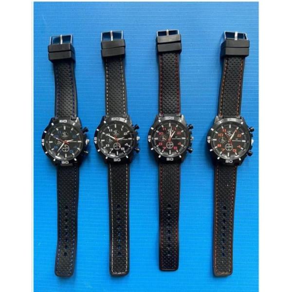 60X New Mens Quartz Watches Luxury Style Stainless Steel Racing Watch - Image 7