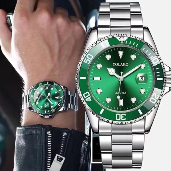 60X New Mens Quartz Watches Luxury Style Stainless Steel Racing Watch - Image 3
