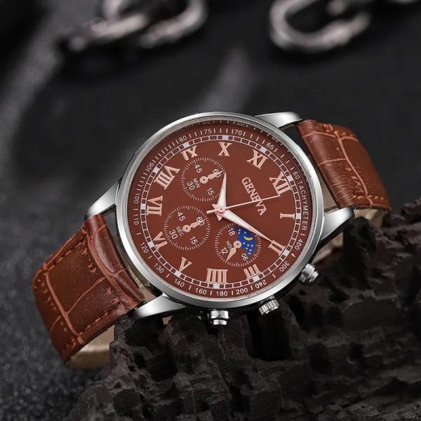 60X New Mens Quartz Watches Luxury Style Stainless Steel Racing Watch - Image 4